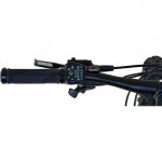 Elektrický horský bicykel Graveler 27,5" 374,5WH Čierno-modrý rám:48 cm